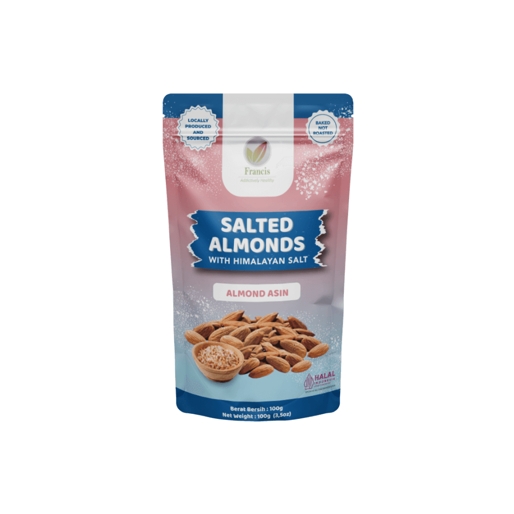 Francis Salted Almonds With Himalayan Salt 100g