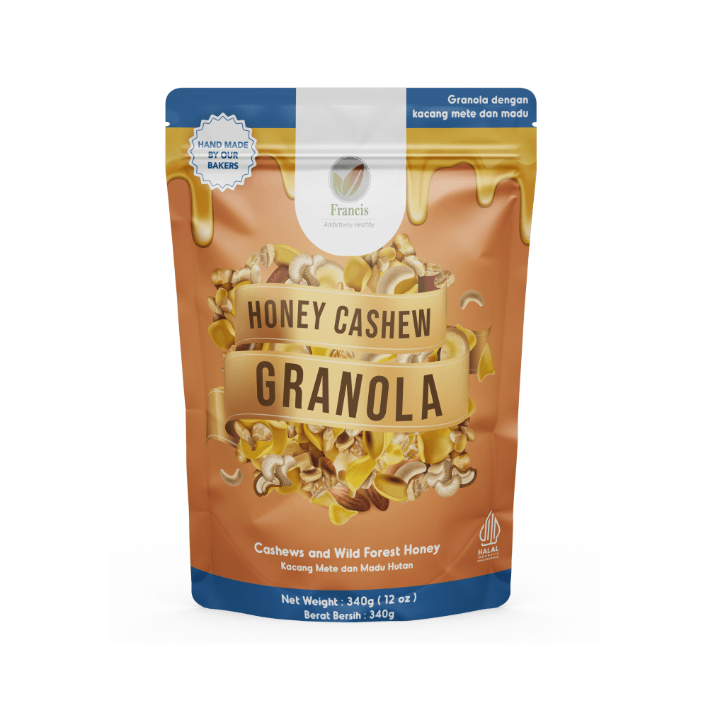 Francis Honey Cashew Granola 340g — image 1